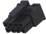 430250800 вилка, Micro-Fit 3.0, 8 контактов, 3мм шаг