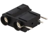 572-0100 гнездо, банан 4мм, 10А, 250В DC, 10мОм