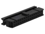 DS1016-30MA2BB вилка, IDC, 30 контактов, шаг 2,54мм, шаг шлейфа 1,27мм
