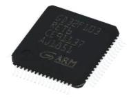 GD32F103RET6 микроконтроллер ARM, 3.3В, 64кБ SRAM, 512кБ Flash, CAN