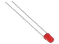 L-7104LID светодиод, 3мм, красный, 0.8-2мкд, 50°