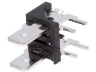 XY256R-A(7.62)-2PIN наконечник, плоский, THT, 250В, 12А