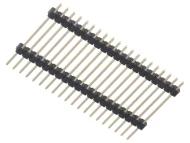 ZL2029-20 планка штыревая, 20 PIN, 3А, шаг 2.54мм