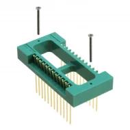 224-1275-39-0602J гнездо для микросхем, DIP, 24 контакта, 1 А, 0.6"