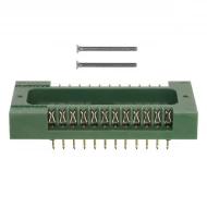 224-1275-29-0602J гнездо DIP, 24 контакта, 0.6" шаг, 1А