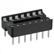 4814-3000-CP гнездо DIP, 14 контактов, 1А, 0.100" шаг