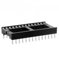 4828-6004-CP гнездо для микросхем, DIP, 28 контактов, 1А, 100В AC