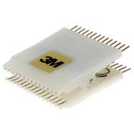 923689-28 тестовый зажим, DIP, 28 контактов, Copper Alloy