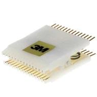 923738-28 тестовый зажим для микросхем, DIP, 28 контактов, Gold