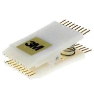 923739-18 тестовый зажим, DIP, 18 контактов, Gold