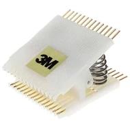 923739-28 тестовый зажим для микросхем, DIP, 28 контактов, Gold