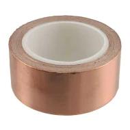 1-6-1181 лента экранирующая, RF EMI SHIELDING TAPE, 5.50м, 25.40мм, 0.07мм, медная фольга