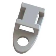 TMS001A держатель кабельный, Dual Opening, Nylon 6.6, Natural