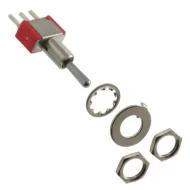 100SP3T1B1M2QEH тумблер, SPDT, On-Off-On, 5А, 120В