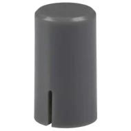 1RDGR колпачок для кнопки, Pushbutton, Round, Dark Gray