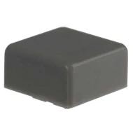 6JGRY колпачок для кнопки, Pushbutton, квадратный, серый