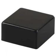 6JBLK колпачок для кнопки, Pushbutton, квадратный, черный