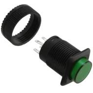 RP3508BBLKGRNGRNNS переключатель кнопочный, SPST, 3А, 125В, LED Green