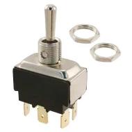 ST246D00 переключатель тумблерный, DPDT, On-Off-On, 20А, 125В