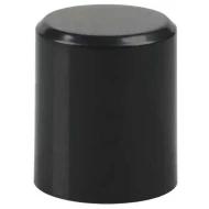 TAGBLK колпачок для кнопки, круглый, черный, без подсветки