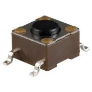 TL3301NF160QG-KR тактовый переключатель, SPST-NO, 0.05А, 12В, 160gf