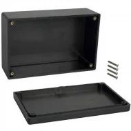 1594EBK корпус, BOX ABS BLACK, IP54, UL94 V-0, пластик ABS, черный