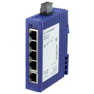 GECKO 5TX коммутатор управляемый, 5 портов, 10/100, RJ45, 9.6-32В DC, 1.8Вт