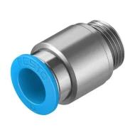 QS-G3/8-12-I фитинг прямой, Push-In to Threaded, G3/8, -14 ~ 87 PSI