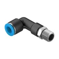 QSLL-1/4-10 фитинг, угловой, Push-In to Threaded, -14 ~ 87 PSI, R1/4
