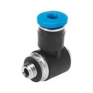 QSMLV-M5-4-I фитинг, угловой, Push-In to Threaded, M5