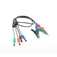 380565 измерительные щупы, DMM Test Leads, Banana to Alligator, Kelvin Clip