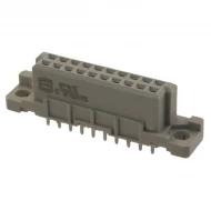 09242206824 разъем DIN, Receptacle, 20 позиций, 2 ряда, шаг 2.54мм