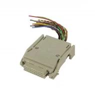 09250300501 корпус разъема, DIN-SIGNAL SHELL HOUSING 3C, 48 позиций, шаг 5.08мм, 3 ряда
