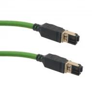 09457711127 кабельная сборка, Plug to Plug, 6p4c, 5.00м, Shielded