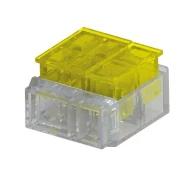 8371 клемма, Butt Splice, 3 контакта, IDC, 14-16 AWG