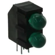 WP1503EB/2GD светодиод, зеленый, 565нм, 20мА, 2.2В