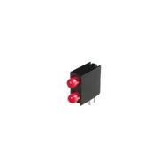 WP934GE/2ID-RV светодиодный индикатор, красный, 617нм, 30мА, 1.9В