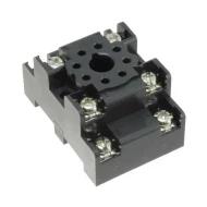 SR2P-05 колодка для реле, 8 позиций, DIN Rail, винтовой зажим