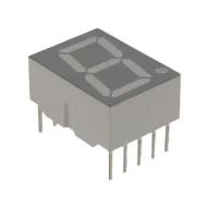 HDSP-H101 индикатор, 7-сегментный, красный, 1.7В, 37мВт