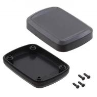 HH-3641 корпус, BOX ABS BLACK, Hand Held, Split Sides, Plastic, ABS