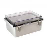 PTQ-11048-C корпус, Box, Plastic, Fiberglass/Polyester, Polycarbonate, Gray, Clear Cover/Door