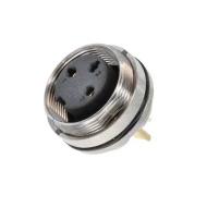 PXMBNI16RPF03ASCM16 разъем круглый, штекер, 3 контакта, 7А, 250В