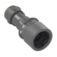 PXP6010/22P/CR/0910 соединитель круглый, Plug Housing, 22 позиции, Push-Twist