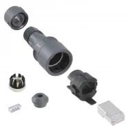PXP6034/B модульный разъем, Plug, 8p8c (RJ45, Ethernet), Shielded