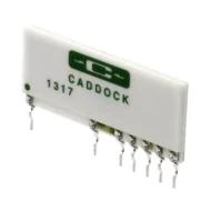 1776-C481 резисторная сборка, Decade Resistor, 5 резисторов, 1кОм, 10кОм, 101кОм, 1М, 10М, 62.5мВт