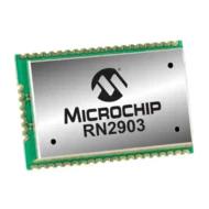 RN2903A-I/RM103 модуль приемопередатчика ВЧ, LoRa, 902МГц ~ 928МГц, 18.5дБм, 2.1В ~ 3.6В