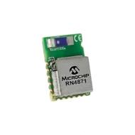 RN4871-I/RM140 модуль приемопередатчика ВЧ, Bluetooth v5.0, 2.402ГГц ~ 2.48ГГц, 10кбит/с, 0дБм