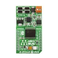 MIKROE-1296 интерфейс, mikroBUS Click, передатчик тока, 3.3В, 5В