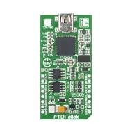 MIKROE-1421 оценочная плата, mikroBUS™ Click™, Interface, Serial to USB