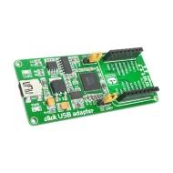 MIKROE-1433 плата оценочная, mikroBUS Click, Interface, Serial to USB